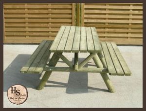 Parkbank-Picknick